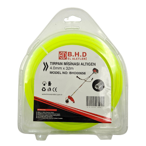 Fixonic B.H.D BHD00656 4mm 32m Altıgen Tırpan Misina