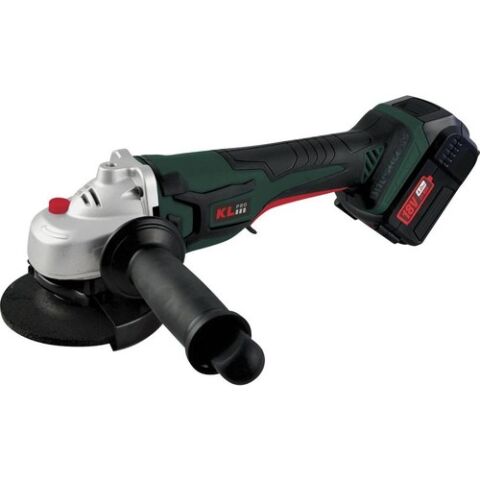 Klpro KLAT18B-50 18 VOLT/5.0AH Li-Ion 115MM Kömürsüz Profesyonel Avuç Taşlama