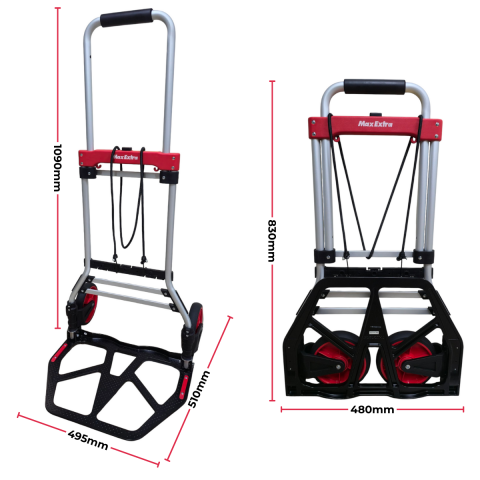 Max Extra FW90C 100Kg Katlanır Paket Taşıma Arabası