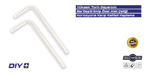 Fixio FX4008 8 Parça Torx Allen Takımı/Seti