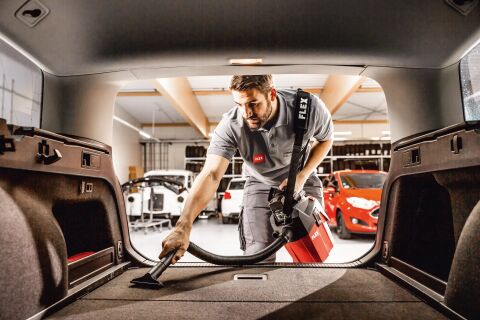 Flex VC 6 LMC 18.0 18V/2.5Ah. Çift Akülü 6Lt. Vakumlu Şarjlı Süpürge