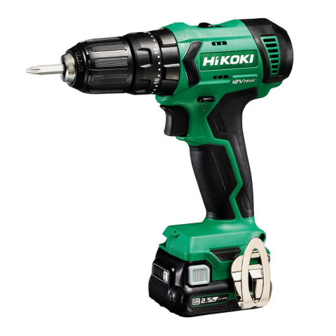 Hikoki DV12DA 12V/2.5Ah. 38Nm Çift Akülü Şarjlı Darbeli Matkap