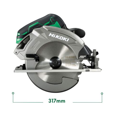 Hikoki C1807DA-5.0 18V/5.0Ah 190mm Kömürsüz Akülü Daire Testere