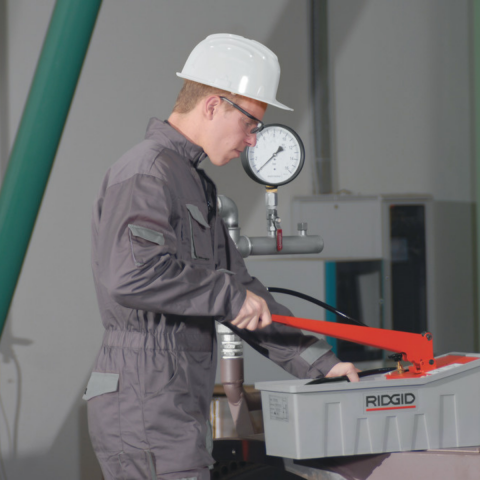 Rıdgıd 50072 Model 1450 50 Bar 1450 Manuel Tesisat Test Pompası