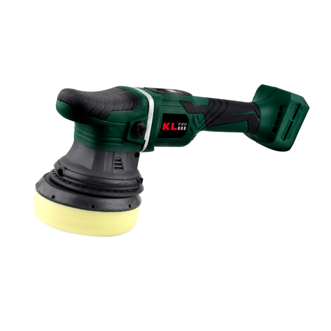 Klpro KLPS18B-00 18V Aküsüz/Solo Tek Makine Kömürsüz 125MM Prof. Polisaj Makinesi