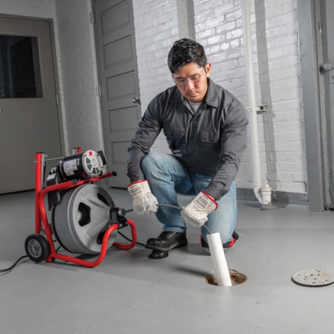 Rıdgıd 27033 K-400 Tamburlu Kanal Açma Temizleme Makinesi