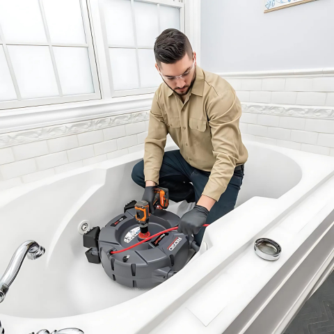 Rıdgıd 64278 K9-204 Global 2 FlexShaft Kanal Açma Temizleme Makinesi