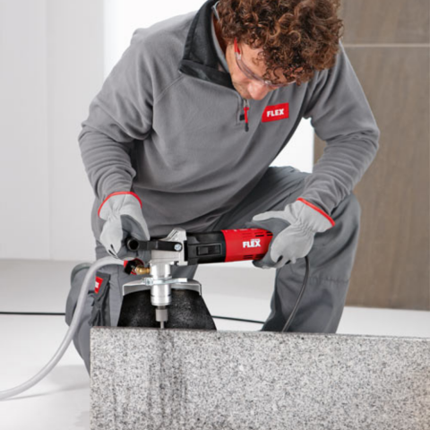 Flex BHW 1549 VR Sulu Mermer ve Granit Delme Makinesi