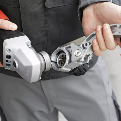 Flex BRE 14-3 125 SET Kemer Boru Zımparalama Makinesi