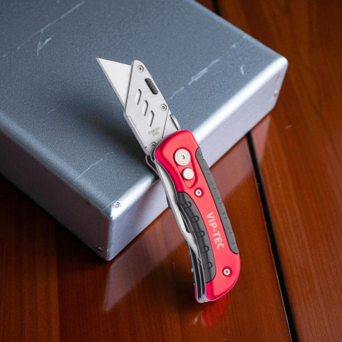 Vip-Tec VT875159 Çift Fonksiyonlu Metal Katlanır Bıçak