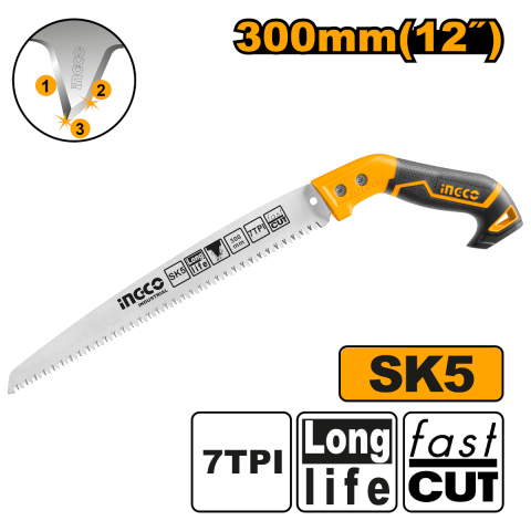 Ingco HPS3008 12''/300mm Endüstriyel Budama Testeresi