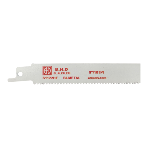 Fixonic B.H.D BHD00337 S1122HF 225mm Bi-Metal (Ahşap-Metal) Tilki Kuyruğu Testere (5'li Paket)