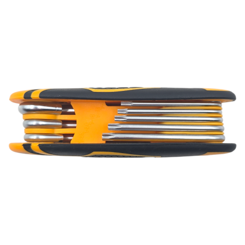 Ingco HHK14083 8 Parça Çakı Tip Torx Allen Anahtar Takımı (T9,T10,T15,T20,T25,T27,T30,T40)