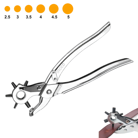 Ingco HLHP01 Kemer Delme Pensesi/Kemer Delik Açma Aleti/Deri Delme