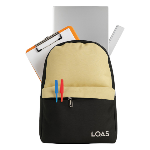 Loas L-EDU21 Krem Renk Okul Çantası/Sırt Çantası