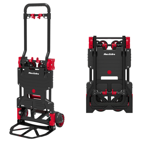 Max Extra FW90TP 66/136Kg 2'si 1 Arada Katlanır Paket Taşıma Arabası