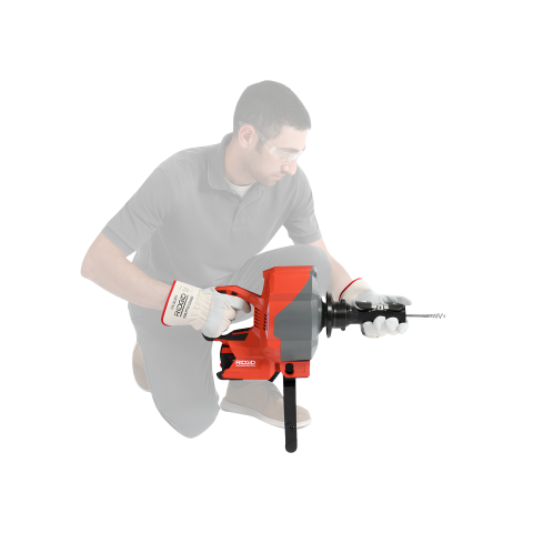 Rıdgıd 78068 K-46 SinkSnake Kömürsüz Motor Akülü Kanal Açma Makinesi