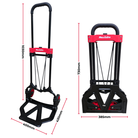 Max Extra FW90STH 70Kg Katlanır Paket Taşıma Arabası