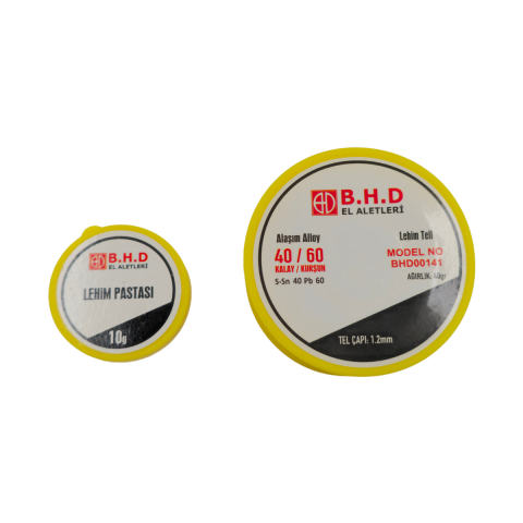Fixonic B.H.D BHD00141 10gr+40gr Lehim Pastası ve Lehim Teli Set