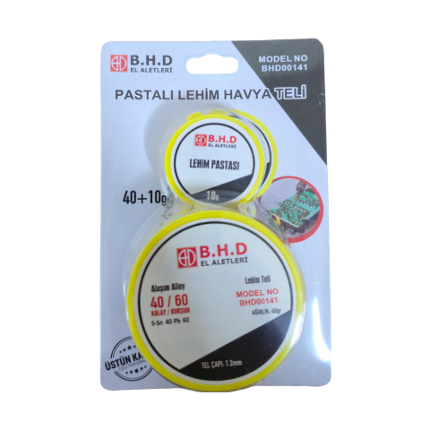 Fixonic B.H.D BHD00141 10gr+40gr Lehim Pastası ve Lehim Teli Set