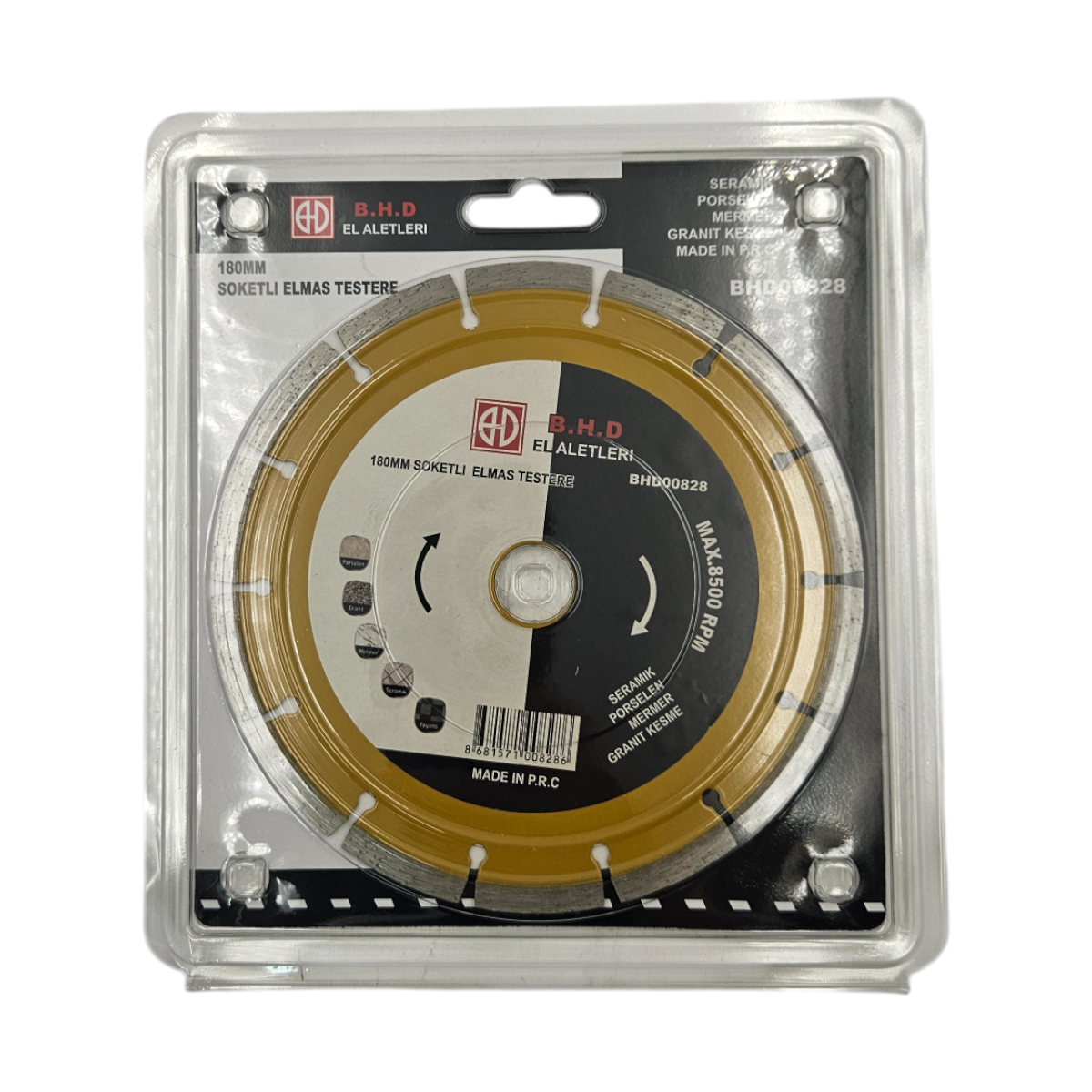 Fixonic B.H.D BHD00828 180mm Turbo Granit Mermer Kesici