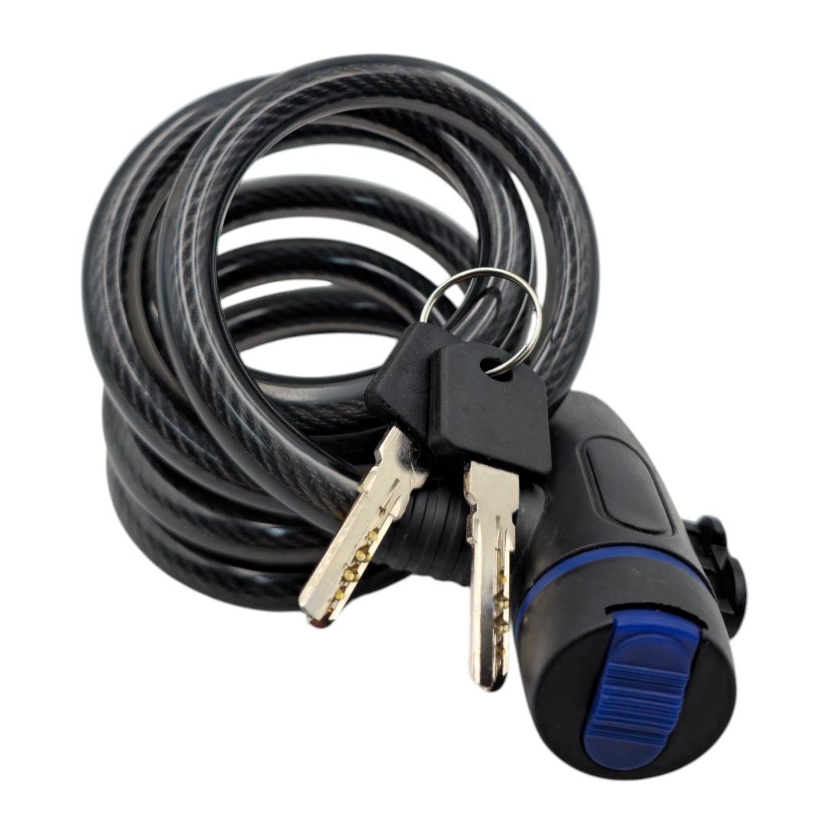 Fixonic B.H.D BHD00582 150cm 12x3mm Bisiklet Kilidi PVC Kaplı Çelik Halat Anahtarlı