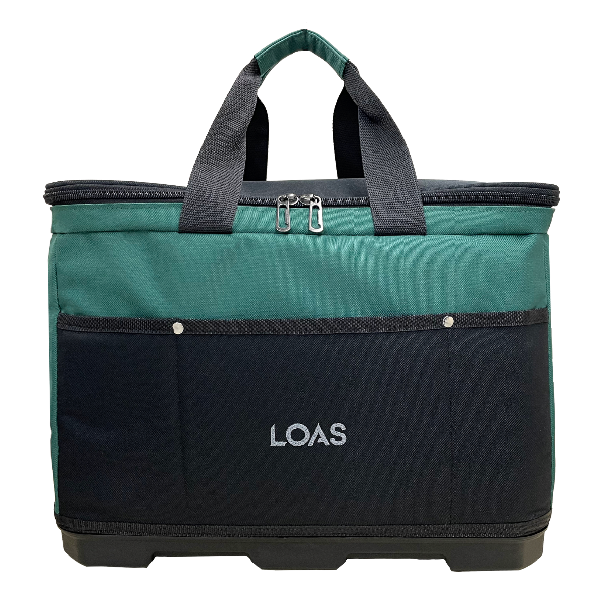 Loas LSTCTK18-PT Plastik Tabanlı Kapaklı Orta Boy Alet Taşıma Çantası
