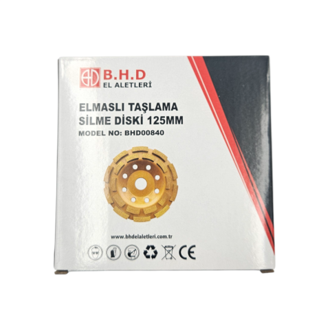 Fixonic B.H.D BHD00840 125mm Elmaslı Taşlama Silme Disk