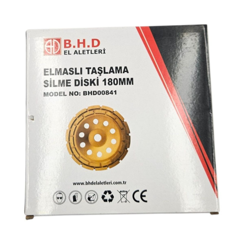 Fixonic B.H.D BHD00841 180mm Elmaslı Taşlama Silme Disk