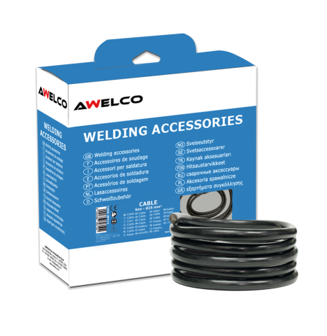AWELCO 89600 16 MM KAYNAK KABLOSU 10 METRE - İTALY