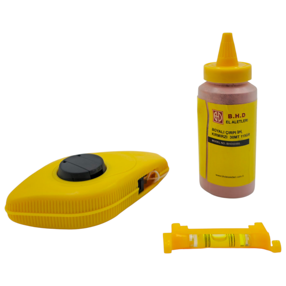 Fixonic B.H.D BHD00488 Kırmızı Boyalı Çırpı İpi 30mt/115gr Set