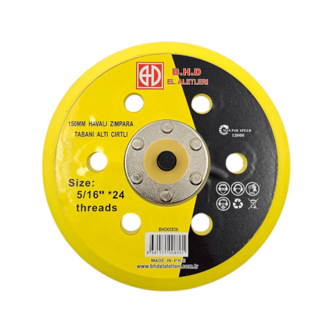 Fixonic B.H.D BHD00836 150mm Havalı Zımpara Tabanı