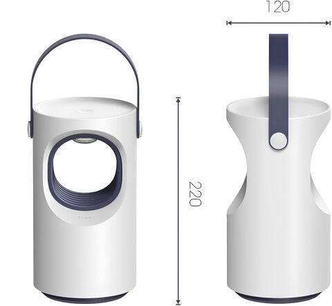 Purple Vortex 203 Taşınabilir Mor Işık Sivri Sinek Öldürücü Micro USB 5V