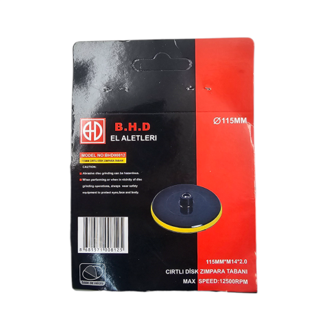 Fixonic B.H.D BHD00812 115mm Cırt Taban