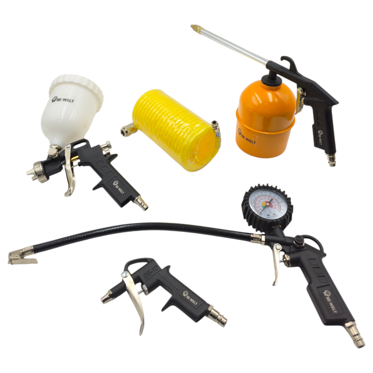 Fixonic Be-Welt BHD00243 5 Parça Havalı Alet Seti