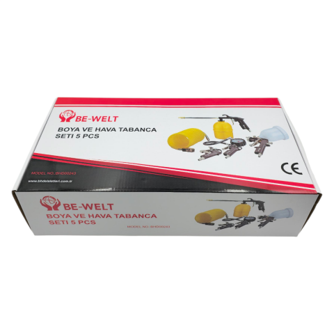 Fixonic Be-Welt BHD00243 5 Parça Havalı Alet Seti
