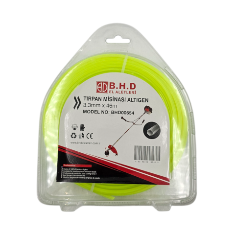 Fixonic B.H.D BHD00654 3.3mm 46m Altıgen Tırpan Misina