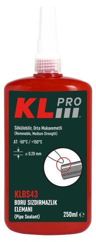 Klpro 250ml. Kimyasal Boru Sızdırmazlık Elemanı