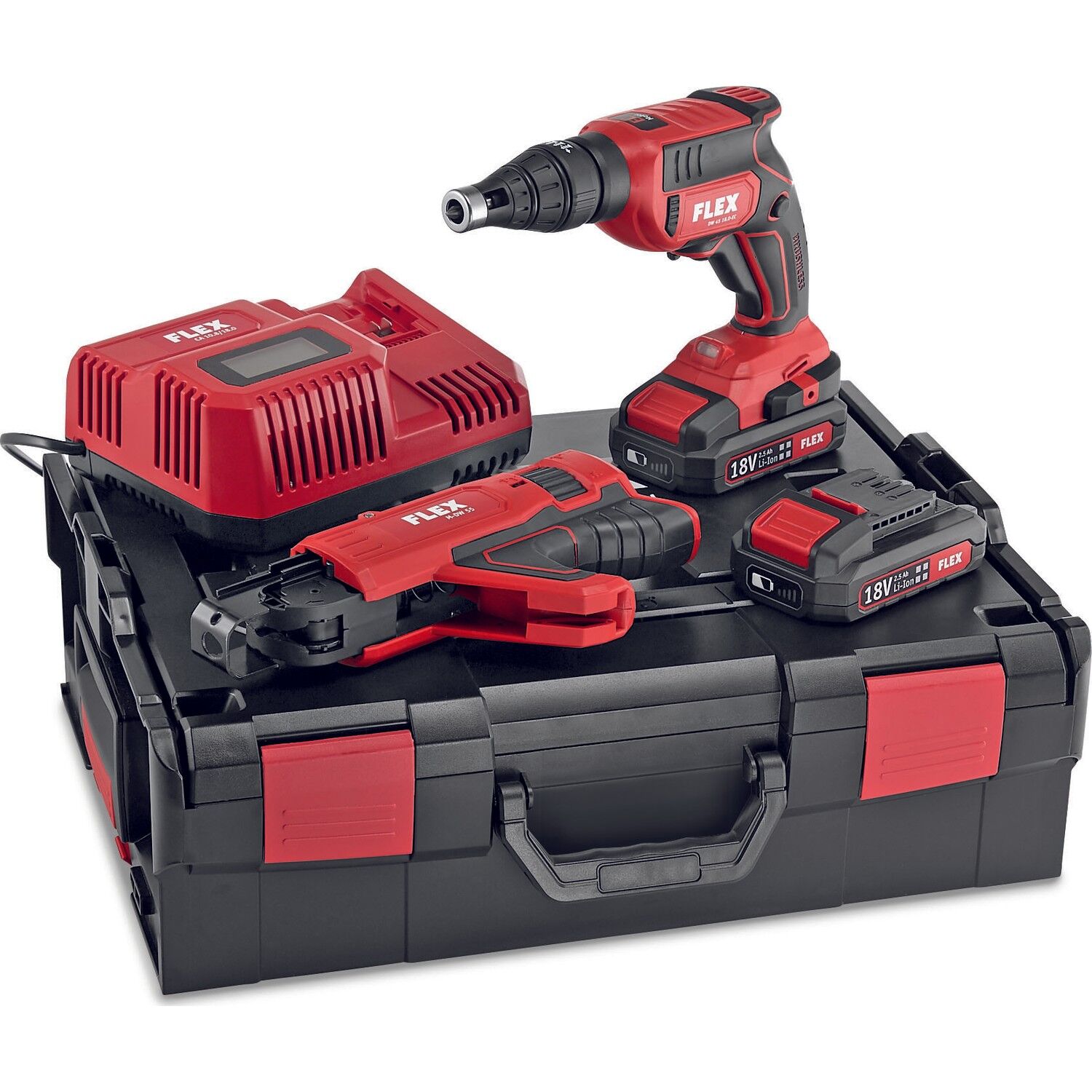 Flex DW 45 18.0-EC M 18V/2.5Ah. Akülü Alçıpan Vidalama