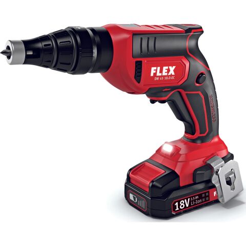 Flex DW 45 18.0-EC M 18V/2.5Ah. Akülü Alçıpan Vidalama
