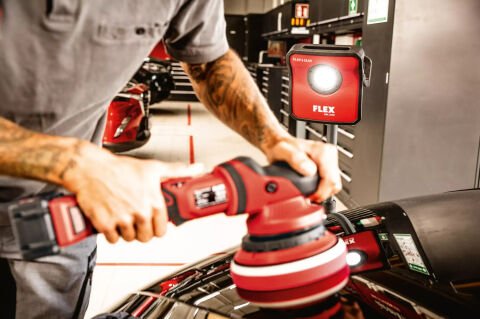 Flex DWL-2500 10.8V Veya 18V 3000 Lümen Güçlü Led Işık Aküsüz