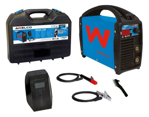 Awelco 62275 Mega 220 190 Amper Çantalı Elektrod İnverter Kaynak Makinası MMA