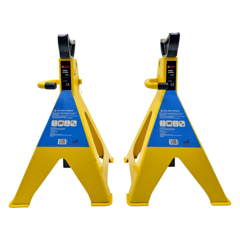 Fixonic B.H.D BHD00194 6 Ton 390-600mm Araba Sehpası/Araç Altı Sehpa/Sehpa Kriko 1 Çift (2 Adet)