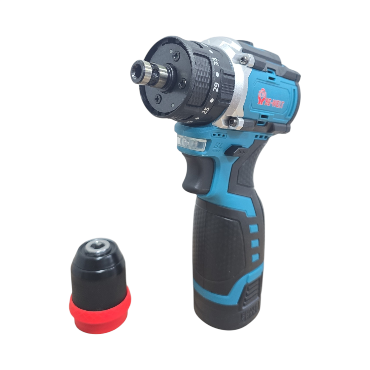 Fixonic Be-Welt PRT039 16.8V 1.5Ah Çift Akülü Kömürsüz Darbeli Matkap Vidalama 50Nm 24 Parça Set Çantalı