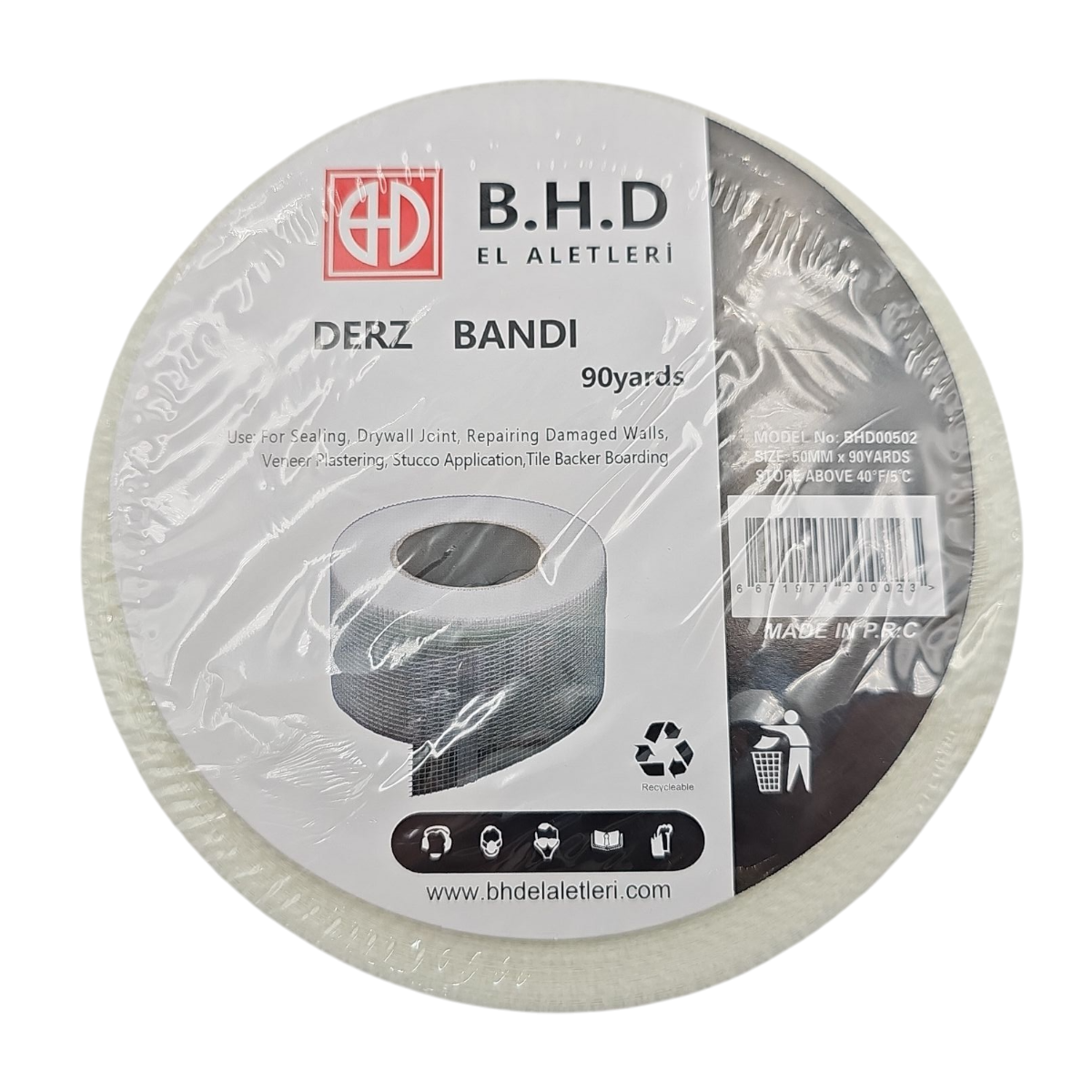 Fixonic B.H.D BHD00502 50mm 83m Derz Bandı