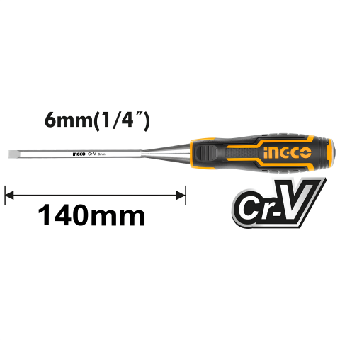 Ingco HWC0806 6mm Endüstriyel İskarpela