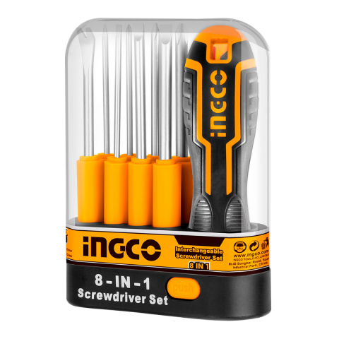 Ingco AKISD0901 8'i 1 Arada Tornavida Seti