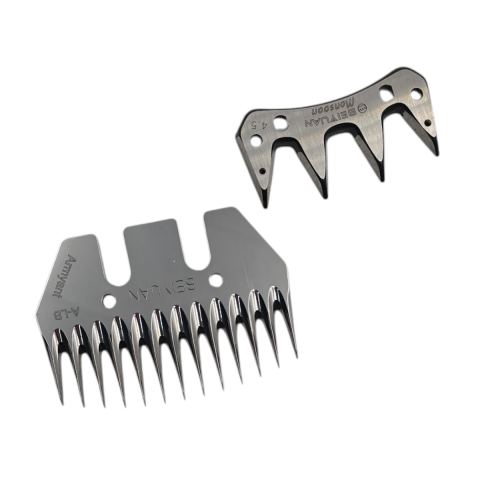 Fixonic BHD00139 Orjinal BEIYUAN Koyun Kırkma Makinesi Yedek Tarak ve Bıçak Seti