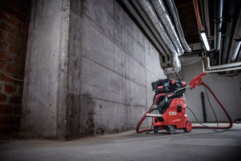 Flex GDE 10 SET TURBO-JET 1010W 150Mm Giraffe Beton Duvar ve Tavan Taşlama Makinesi