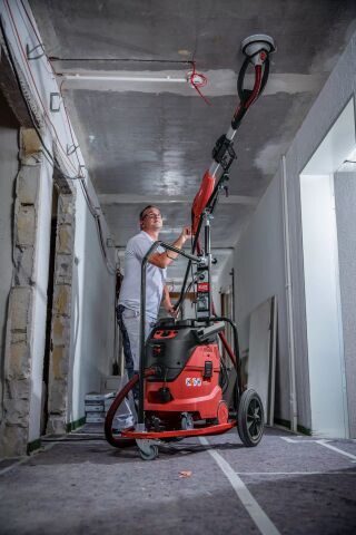 Flex GDE 10 SET TURBO-JET 1010W 150Mm Giraffe Beton Duvar ve Tavan Taşlama Makinesi